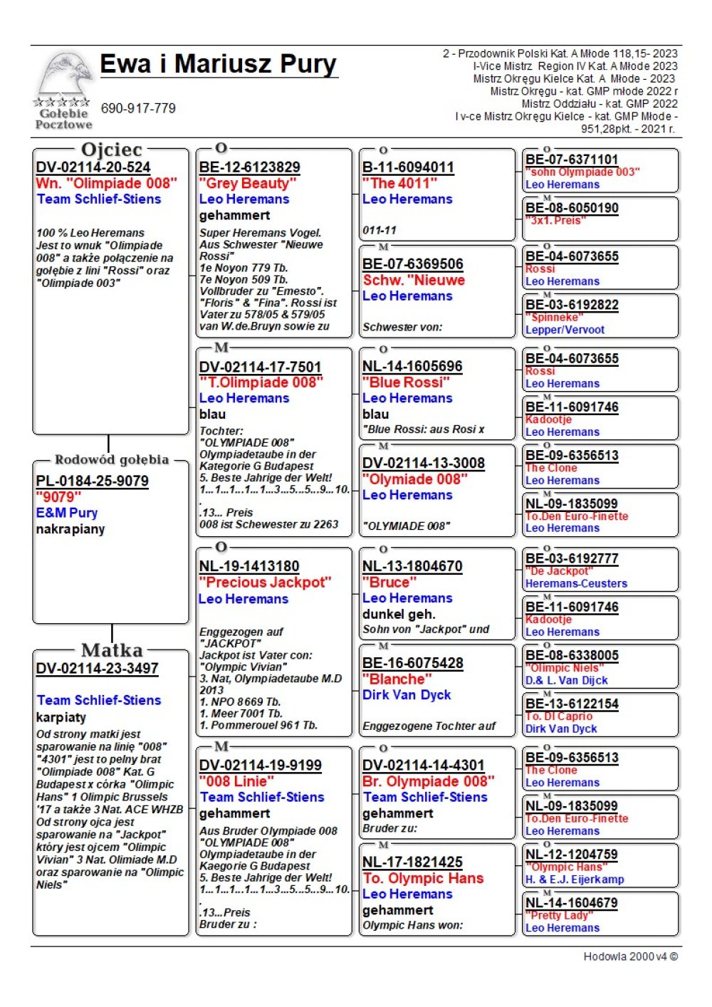 LINIA 'OLYMPIADE 008'