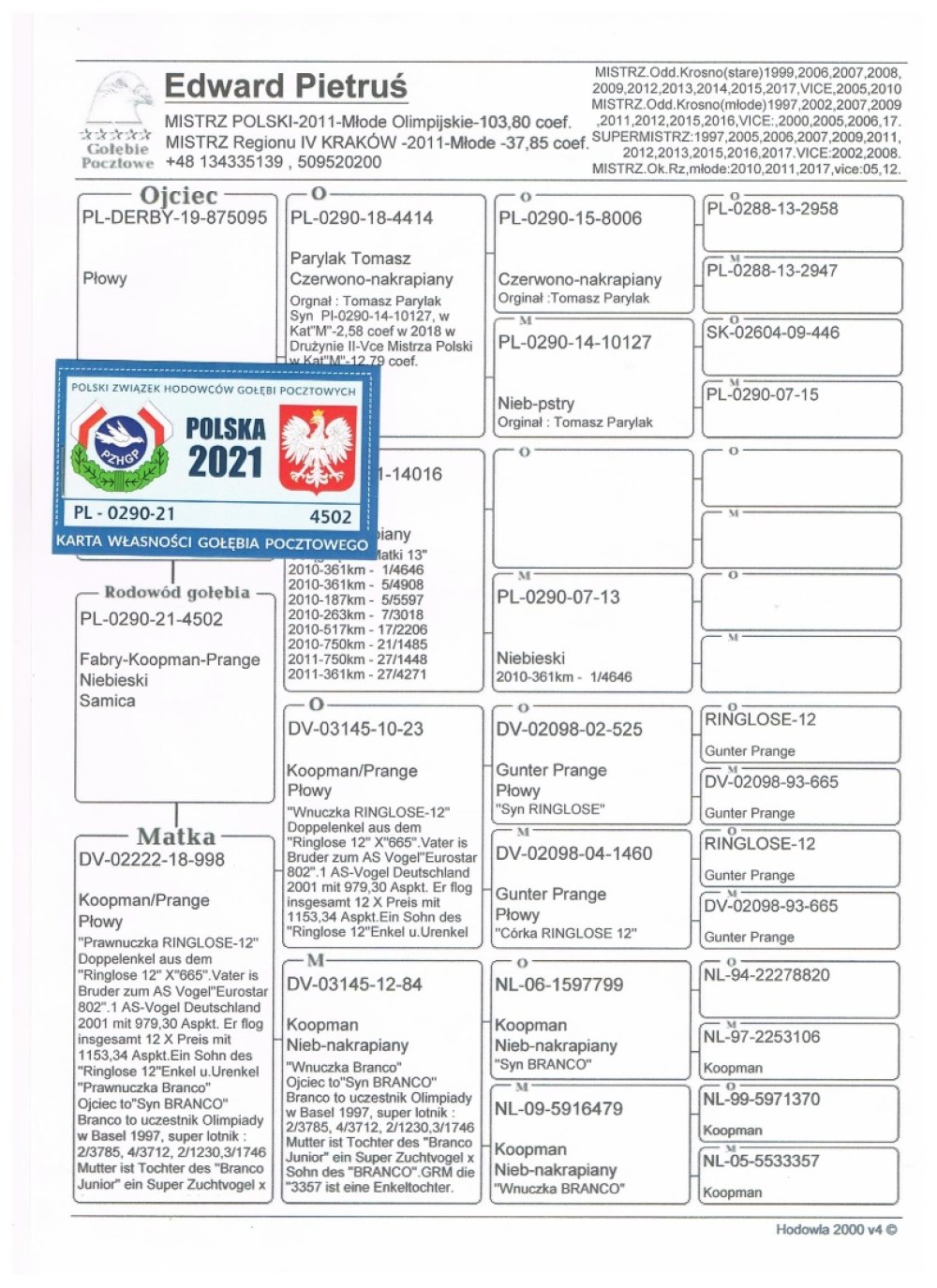 DARCZYŃCA: EDWARD & MAŁGORZATA PIETRUŚ - NR 2