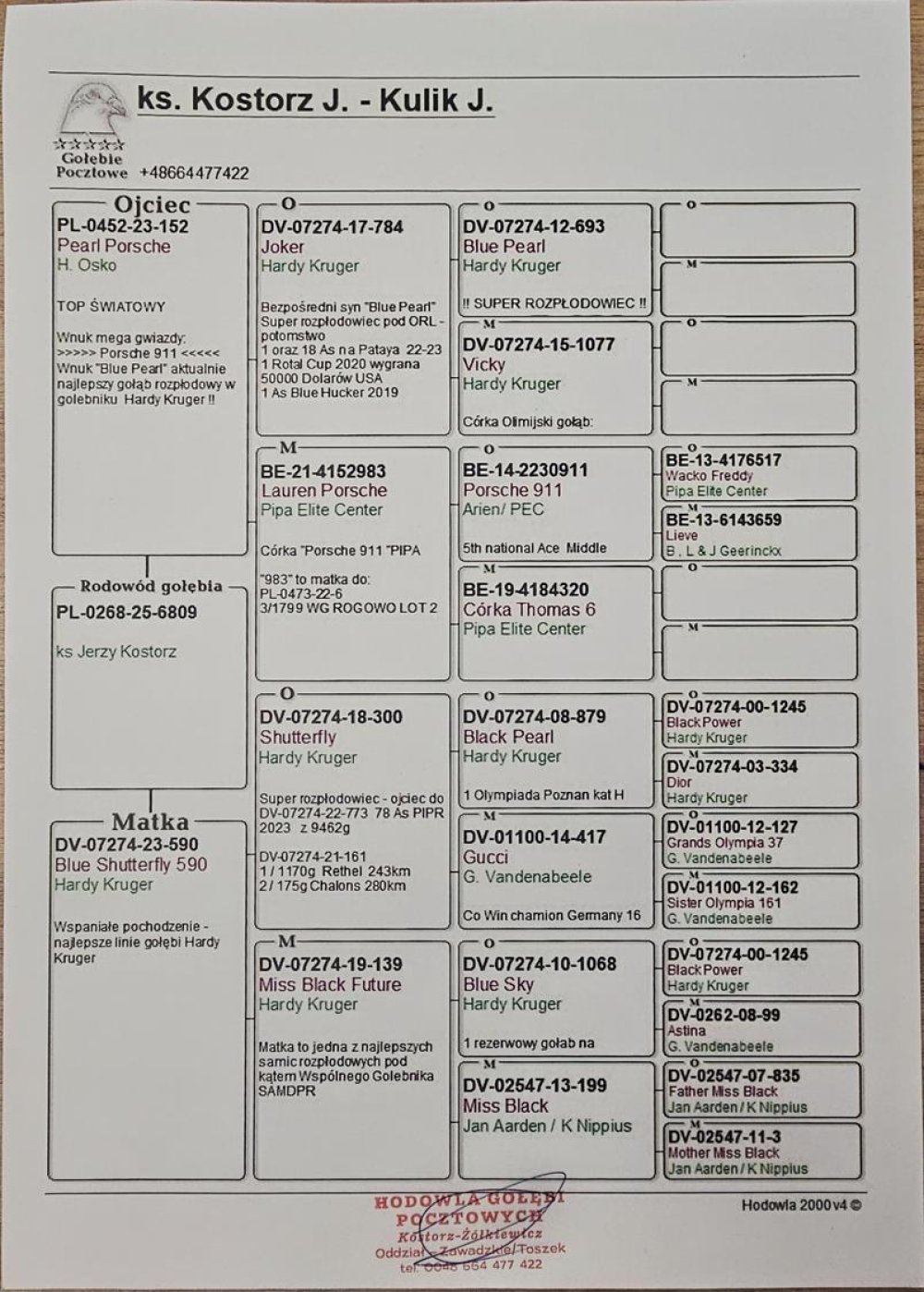 SYN 'PEARL PORSCHE 152'