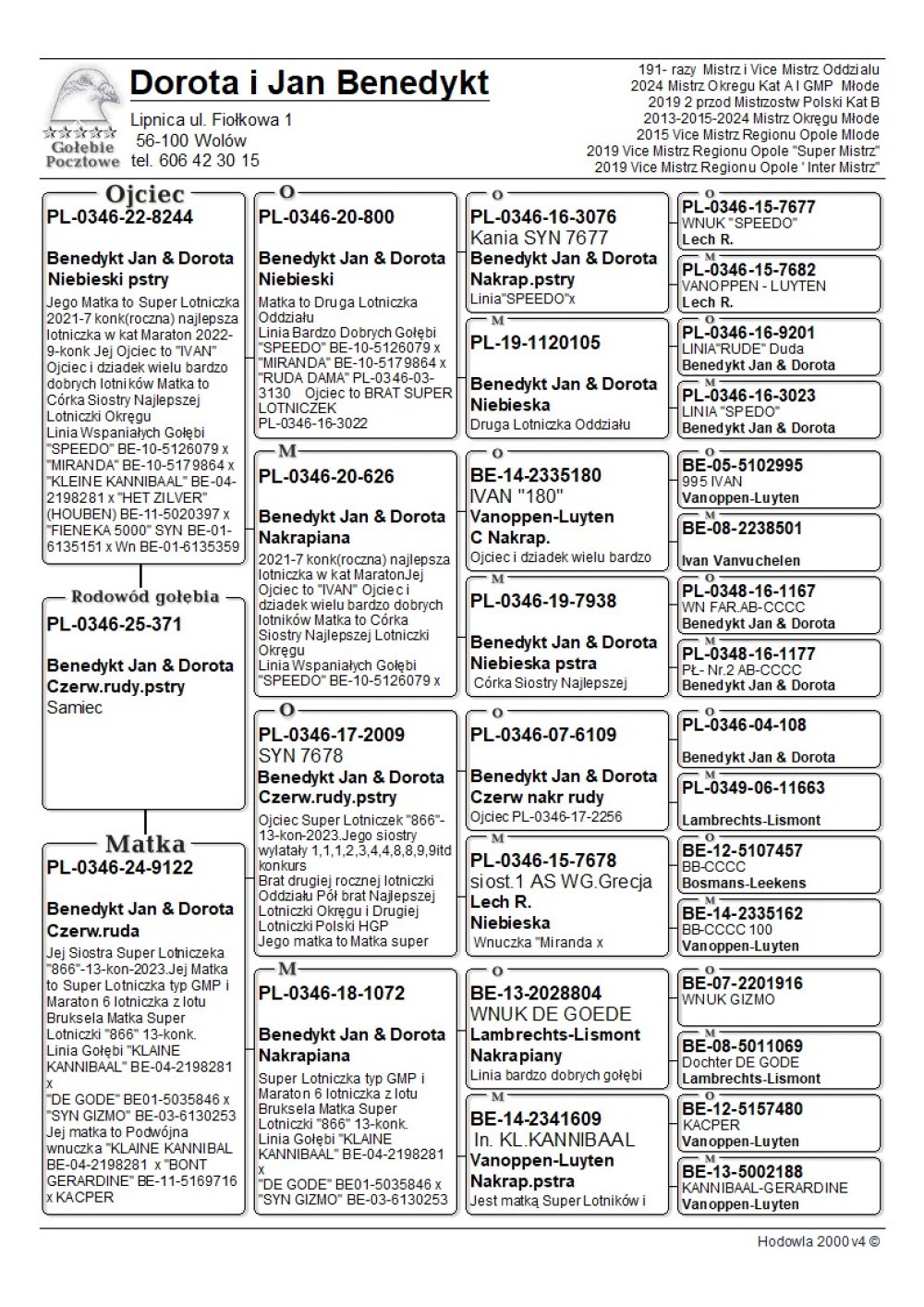 SIOSTRA 866 X 'IVAN'
