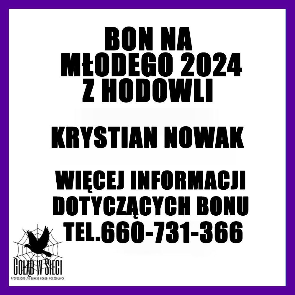 BON NA 1 MŁODEGO - KRYSTIAN NOWAK