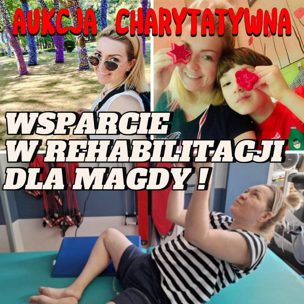 Aukcja Charytatywna dla Magdy